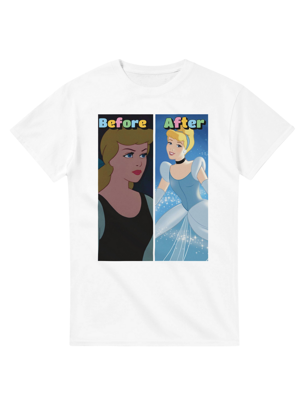 Cinderella "Before & After" T-Shirt