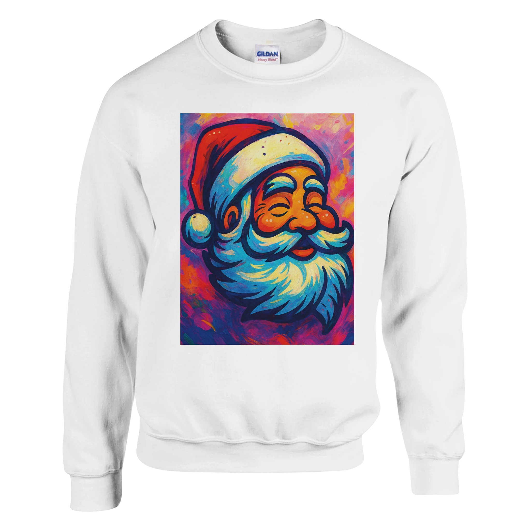 Colorful Santa Sweatshirt