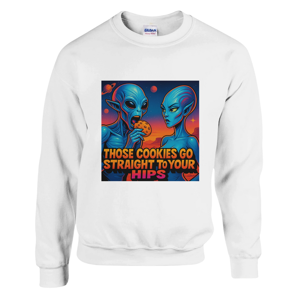 Alien Loves Cookies! Sweatshirt