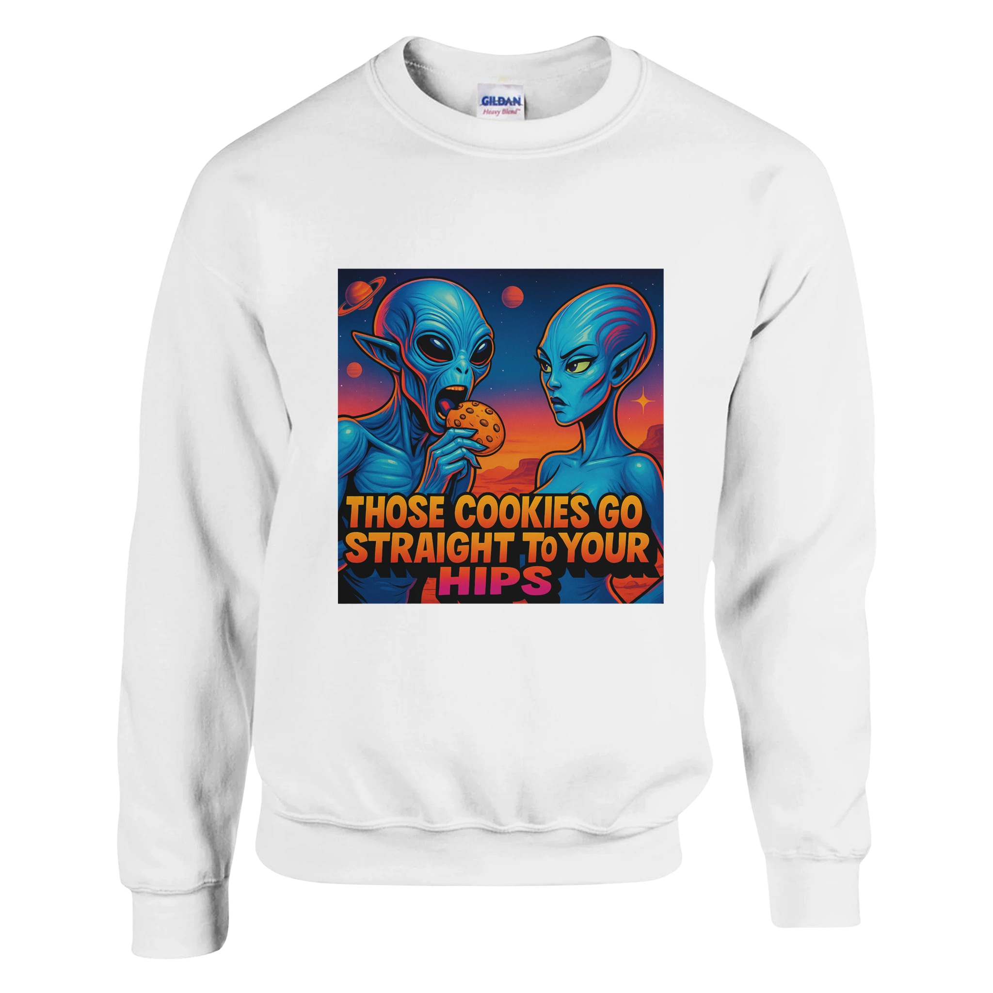 Alien Loves Cookies! Sweatshirt