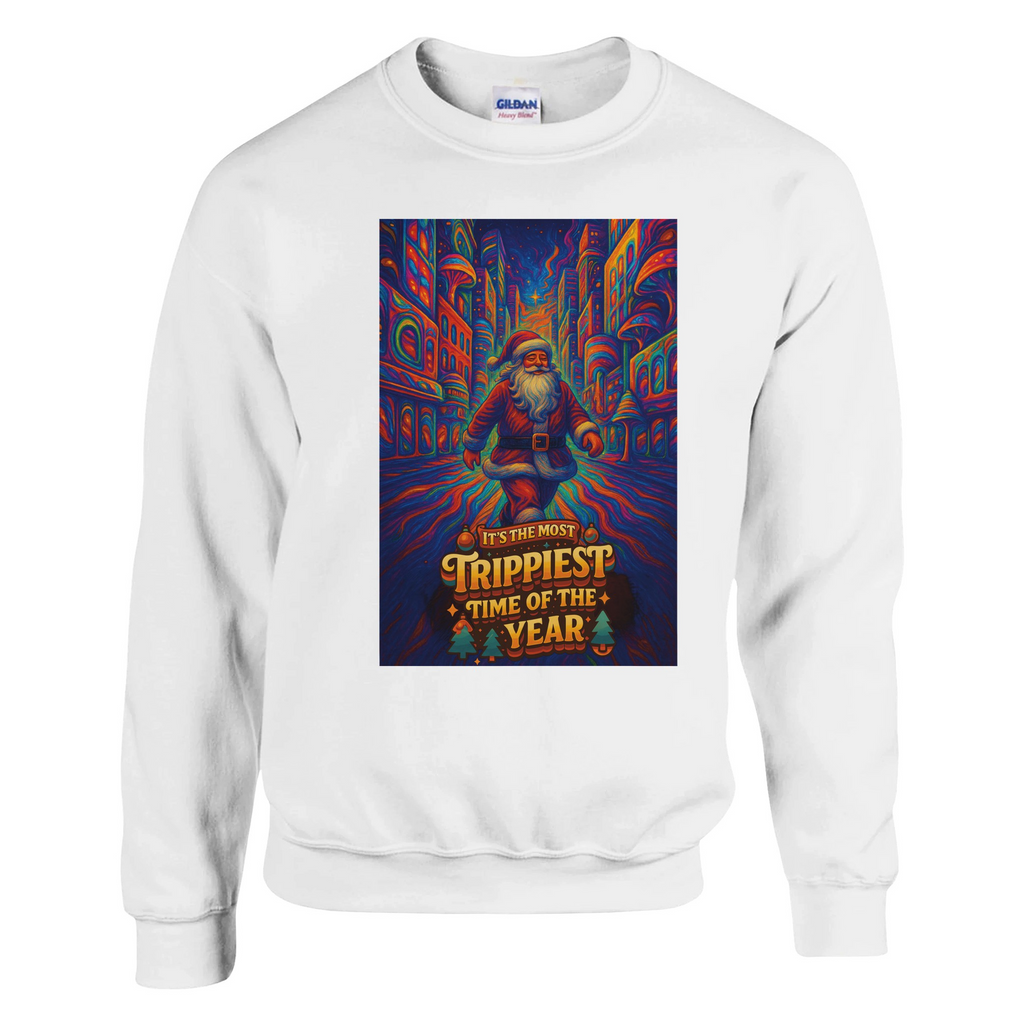 Psychedelic Santa Sweatshirt