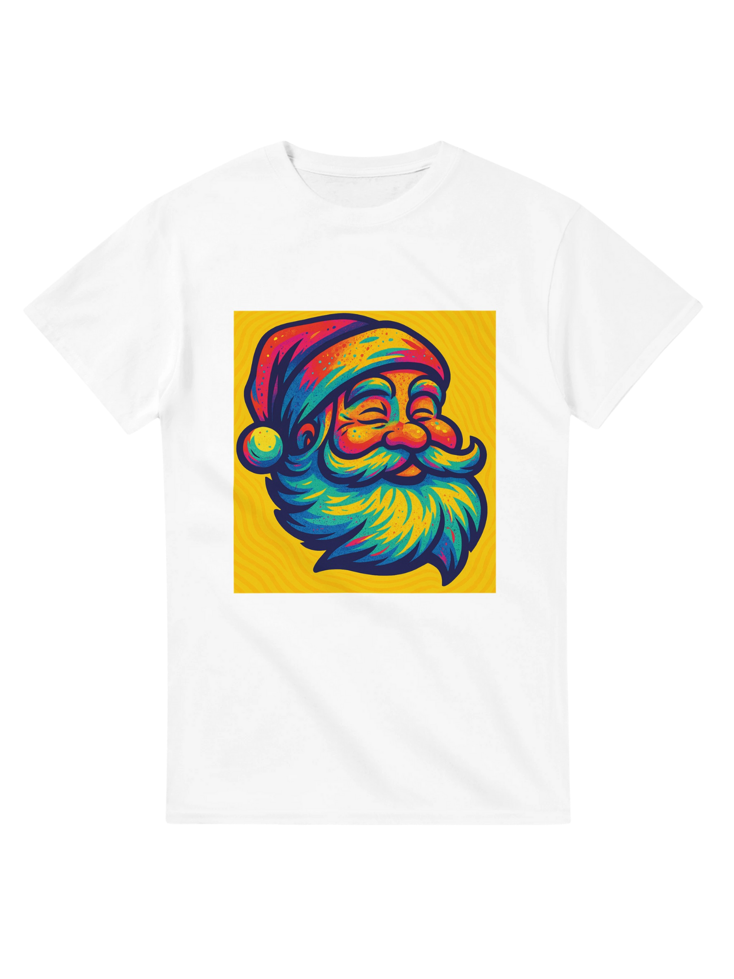 Colorful Santa Portrait