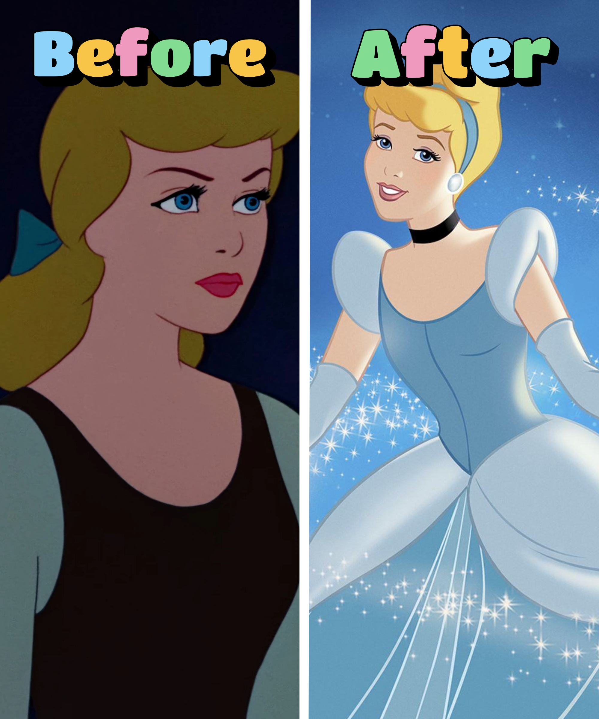 Cinderella "Before & After" T-Shirt