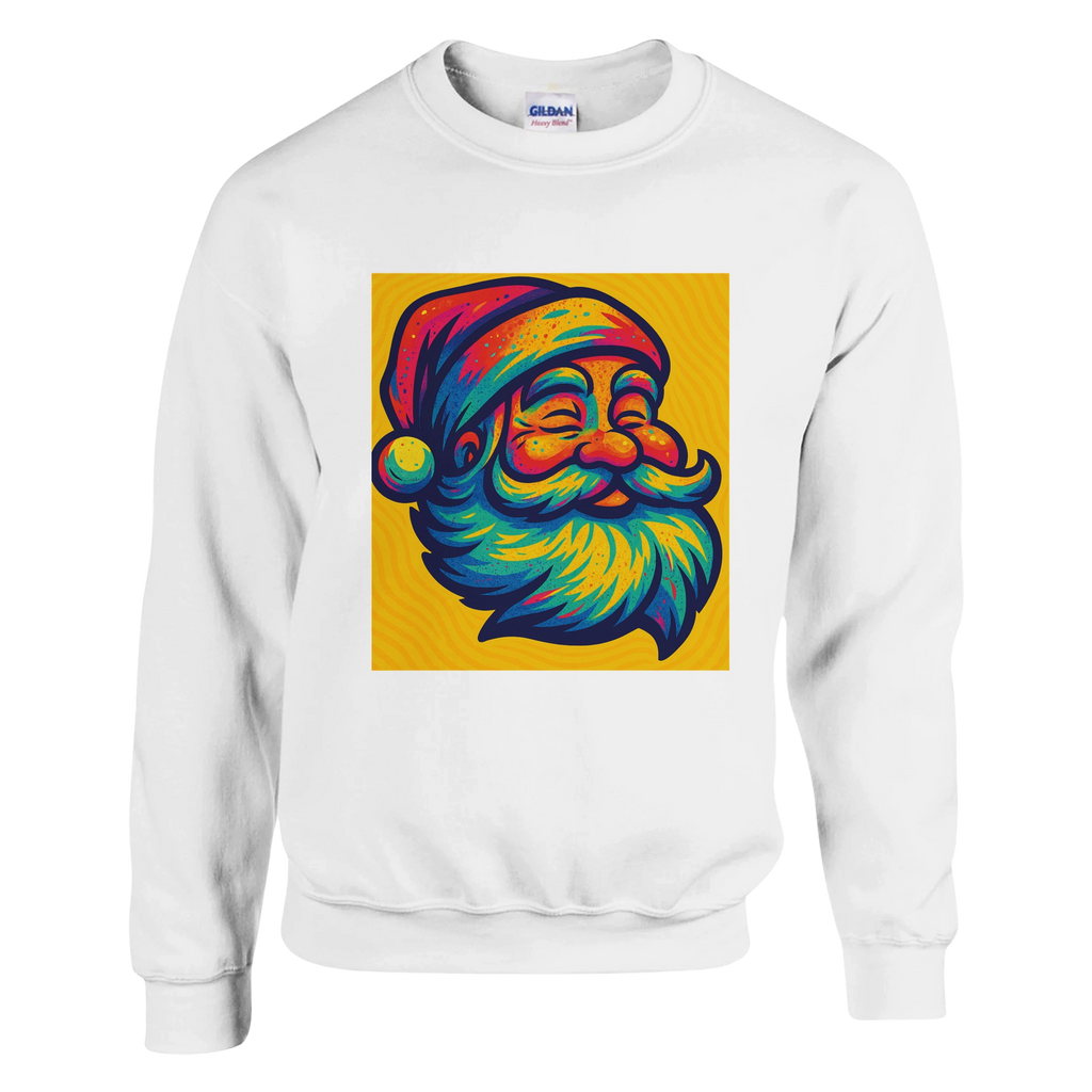 Colorful Gradient Santa Sweatshirt