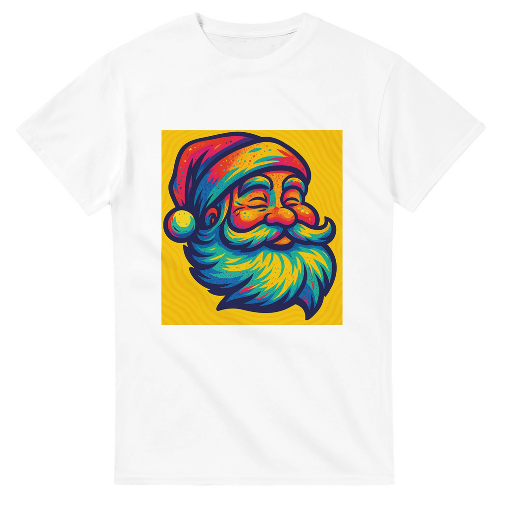 Colorful Santa Portrait