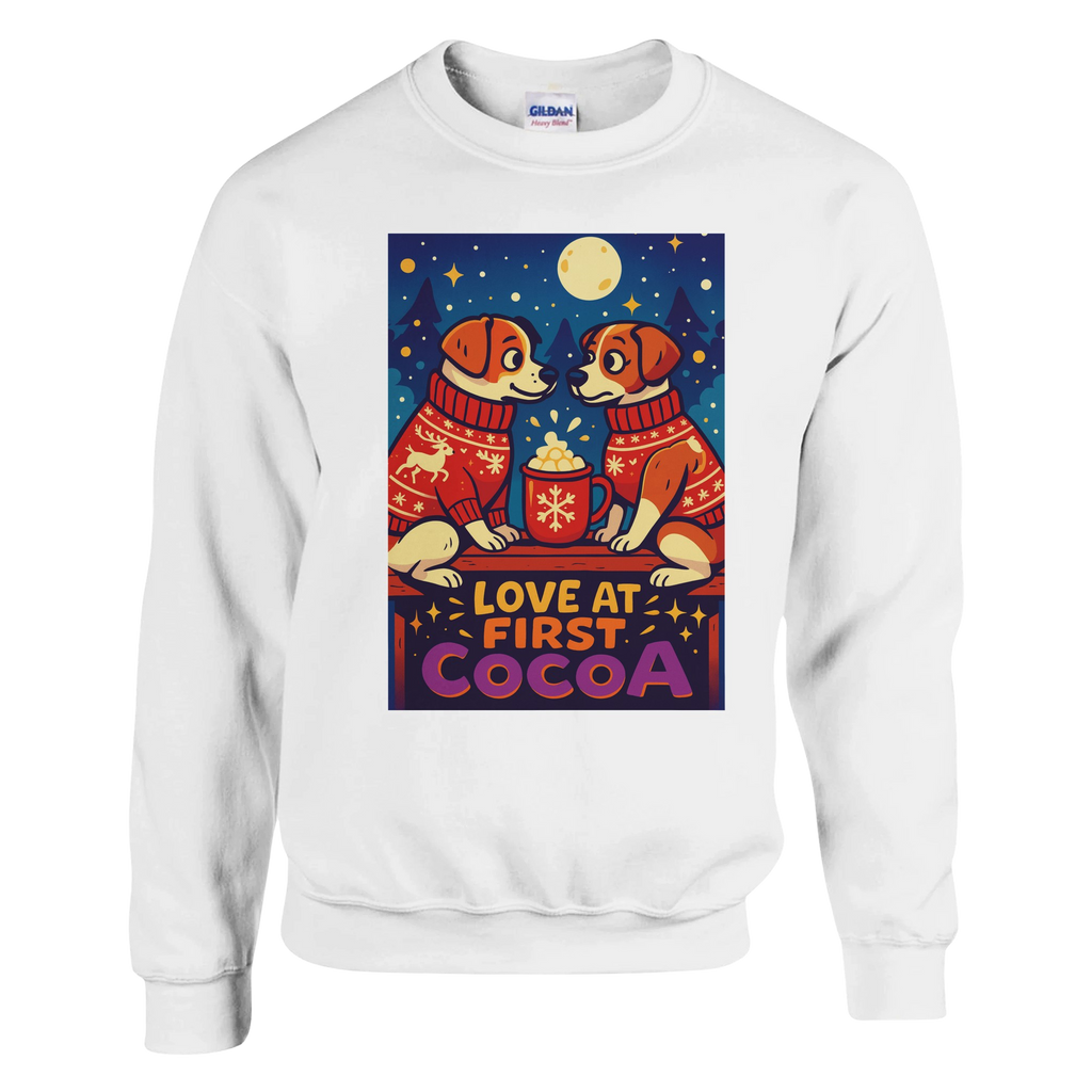 Love at First Cocoa Cute Sweatshirt