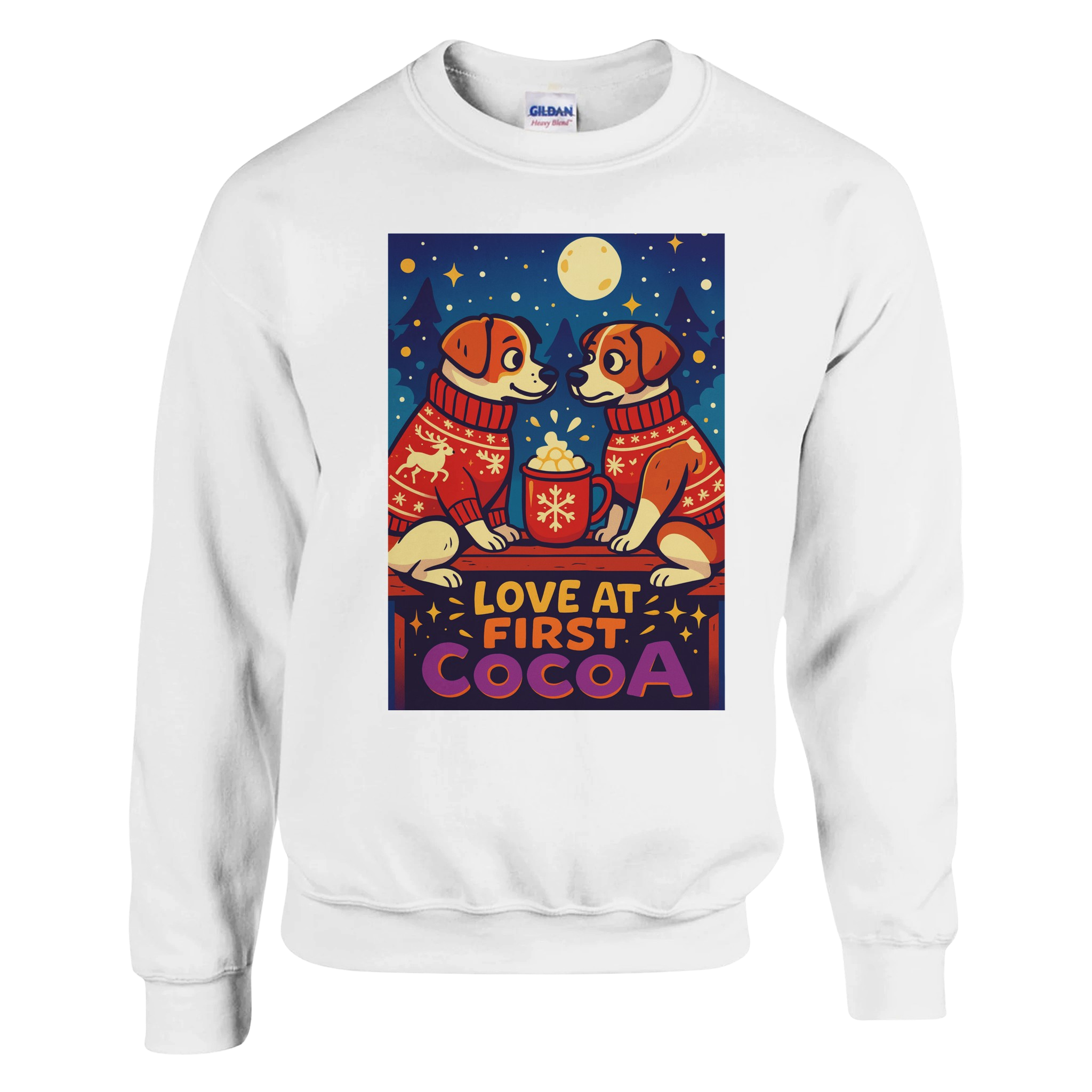 Love at First Cocoa Cute Sweatshirt
